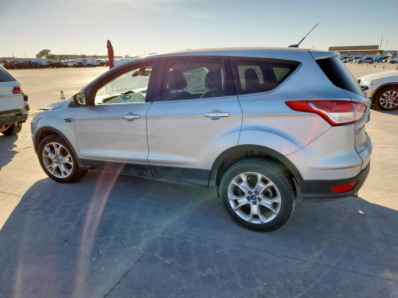 2013 Ford Escape Sel Silver vin: 1FMCU9H92DUD03560