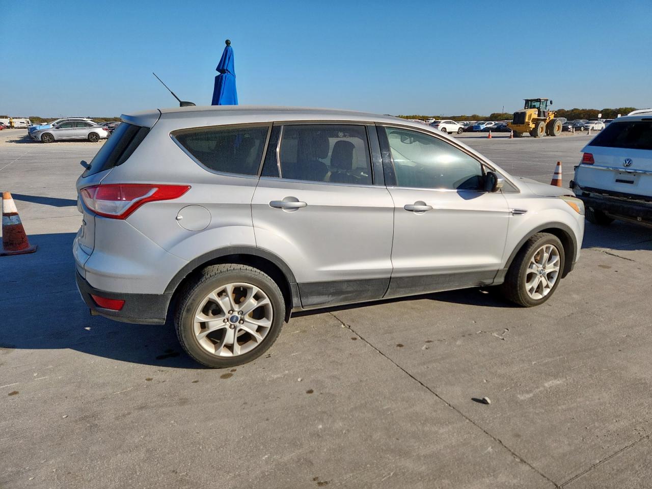 2013 Ford Escape Sel Silver vin: 1FMCU9H92DUD03560