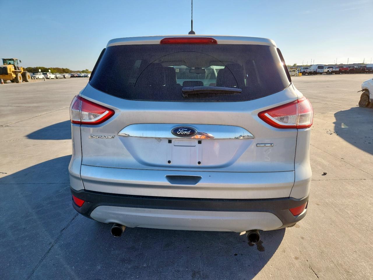 2013 Ford Escape Sel Silver vin: 1FMCU9H92DUD03560