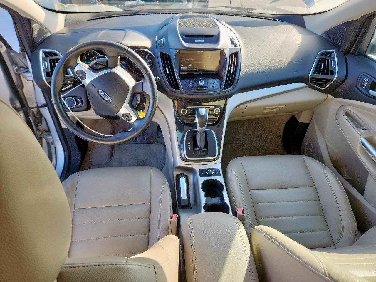 2013 Ford Escape Sel Silver vin: 1FMCU9H92DUD03560