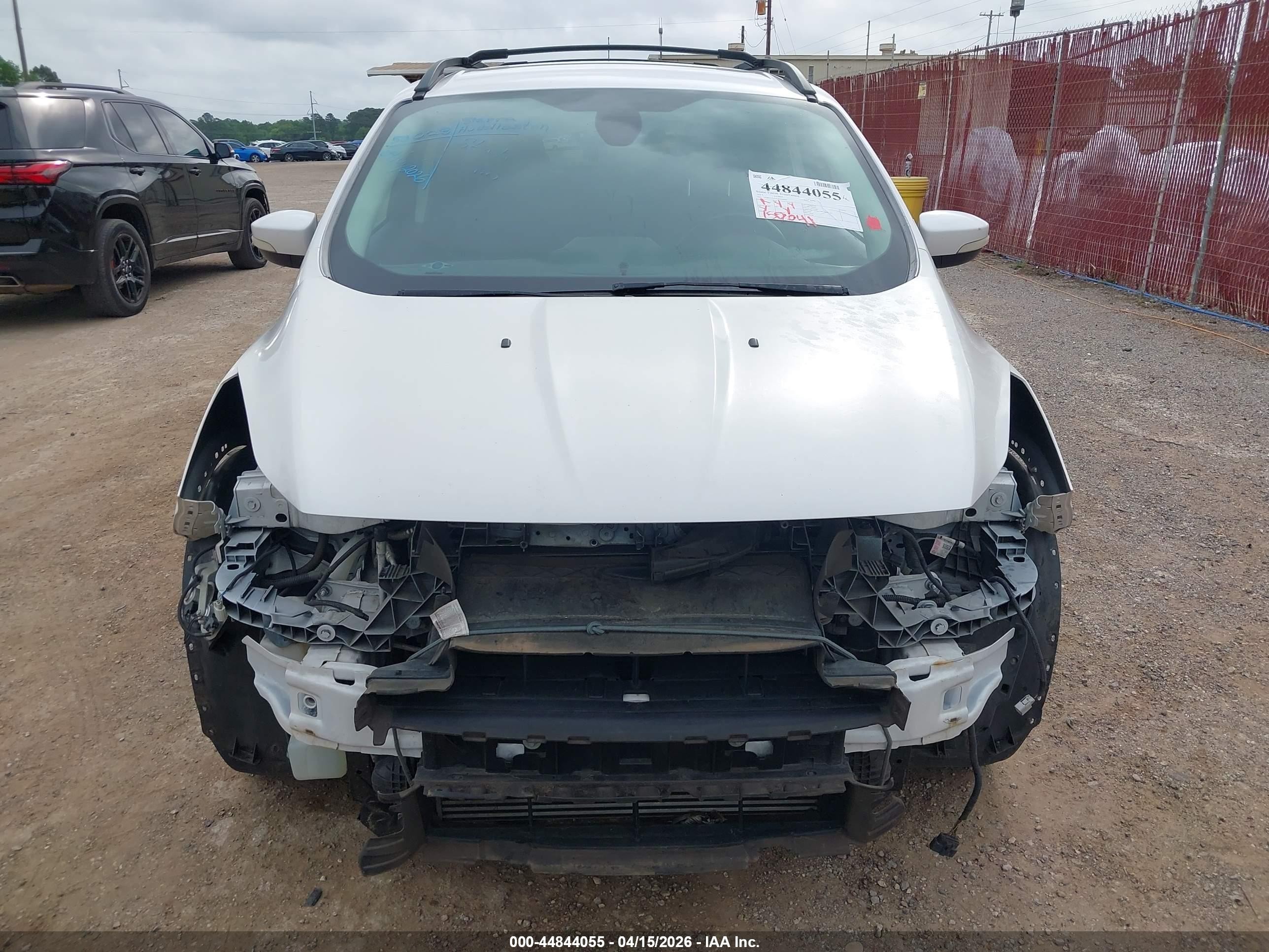 2013 Ford Escape Sel Белый vin: 1FMCU9H92DUD39684