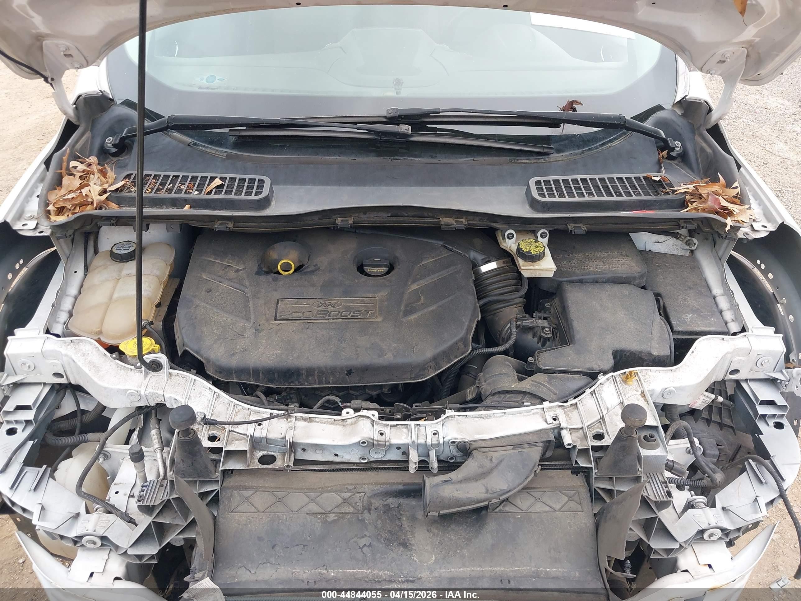 2013 Ford Escape Sel Белый vin: 1FMCU9H92DUD39684