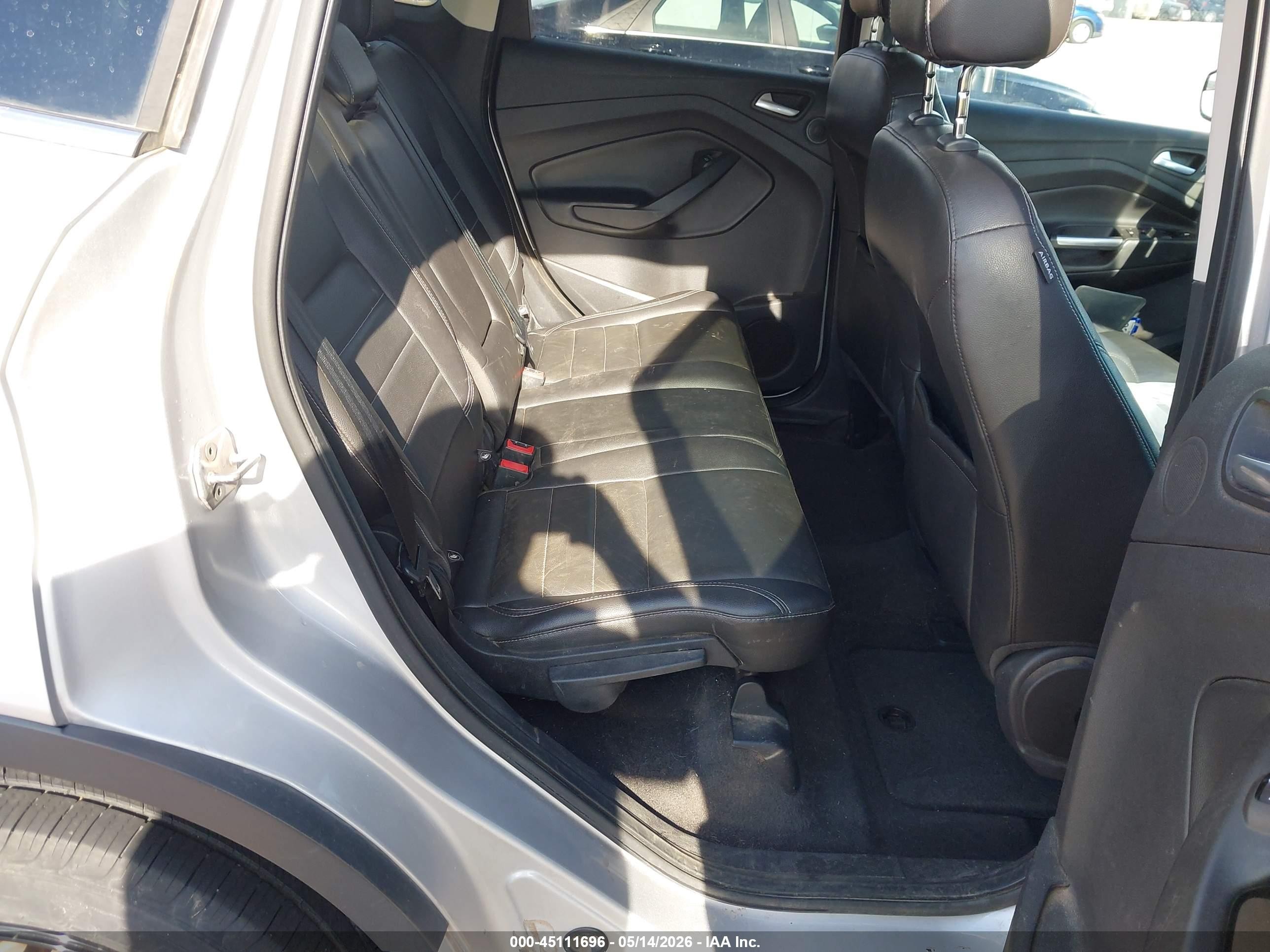 2013 Ford Escape Sel Silver vin: 1FMCU9H92DUD88285