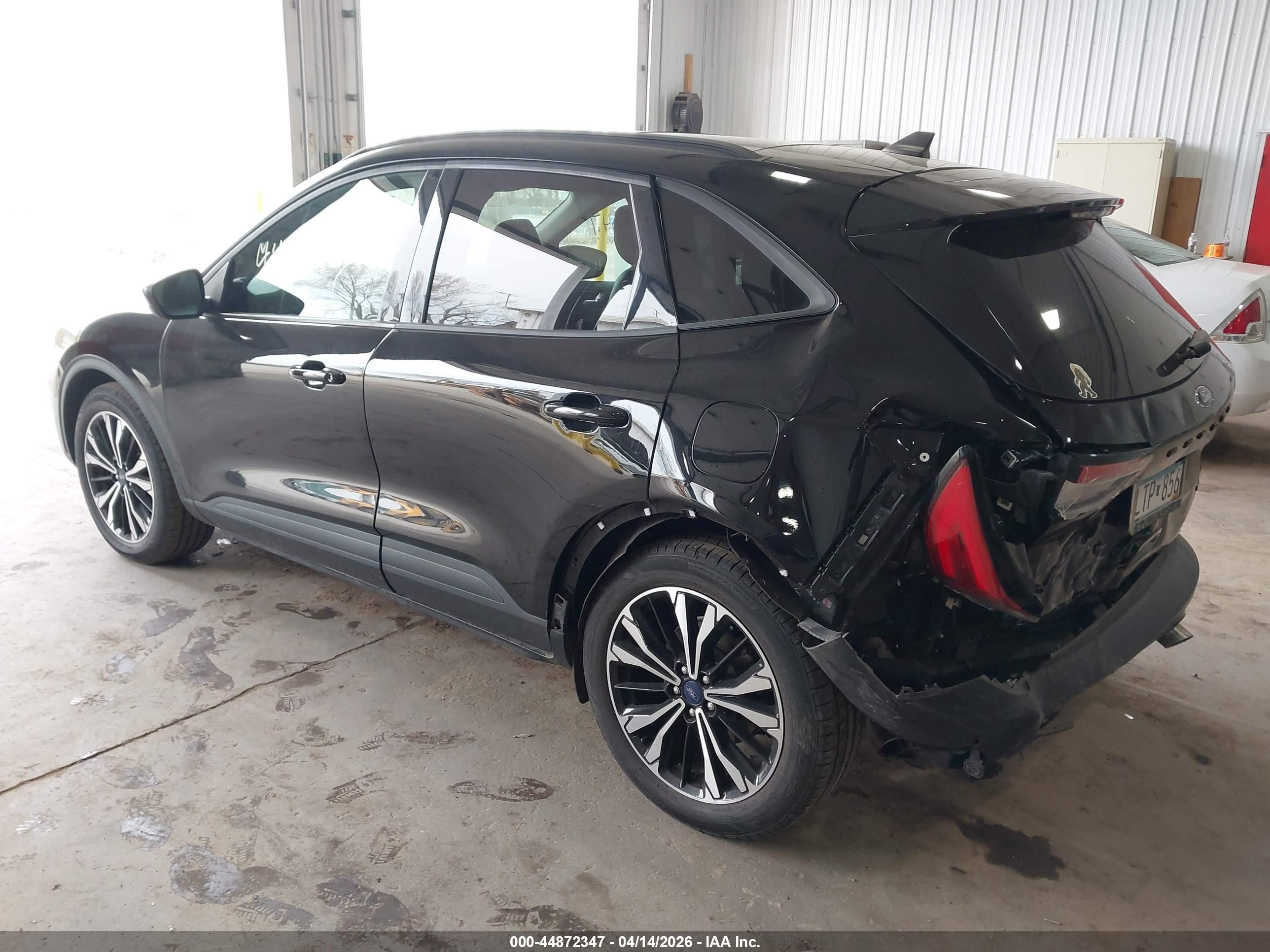 2021 Ford Escape Sel Black vin: 1FMCU9H92MUB04346