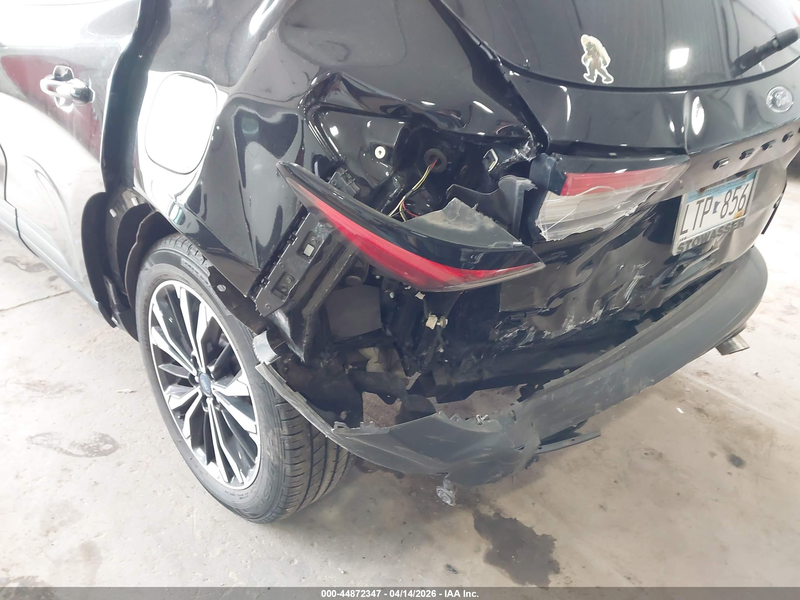 2021 Ford Escape Sel Black vin: 1FMCU9H92MUB04346