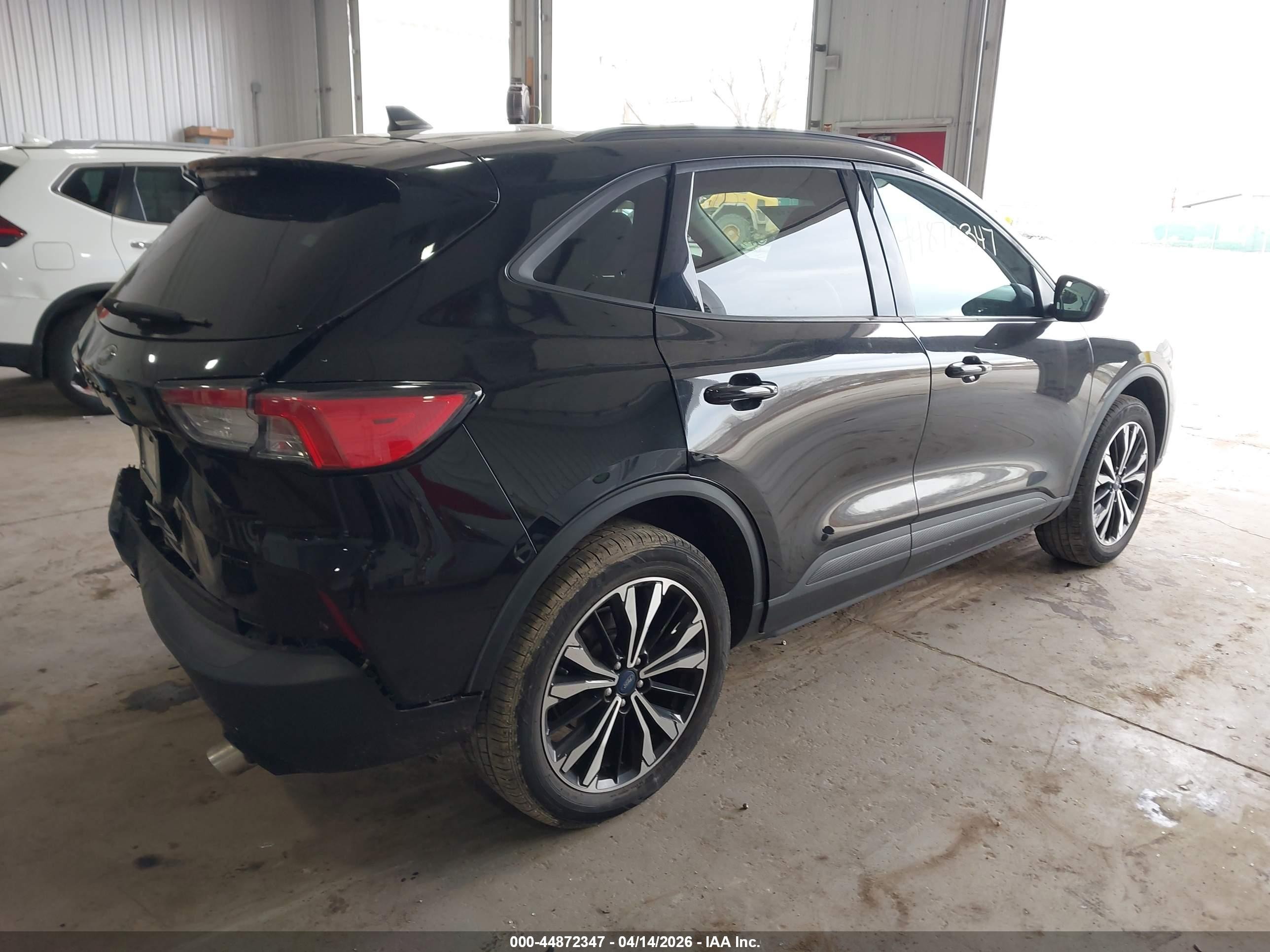 2021 Ford Escape Sel Black vin: 1FMCU9H92MUB04346