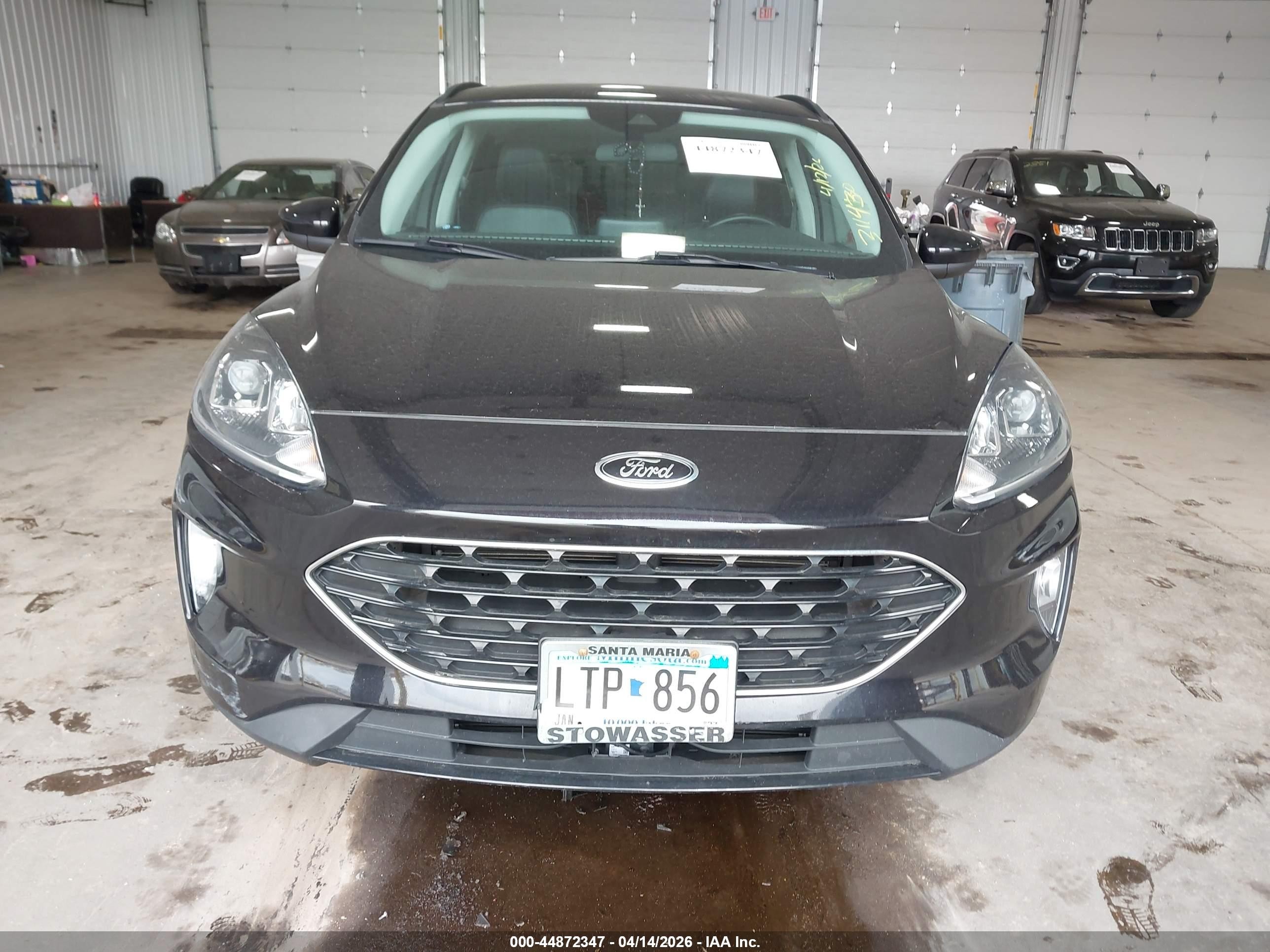 2021 Ford Escape Sel Black vin: 1FMCU9H92MUB04346