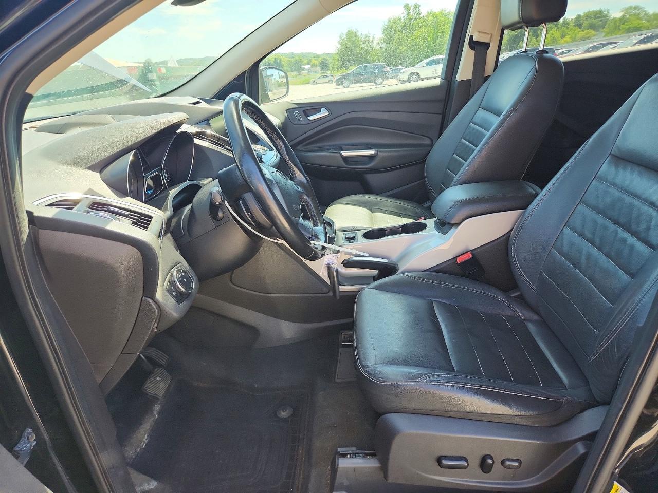 2013 Ford Escape Sel Black vin: 1FMCU9H93DUB62482