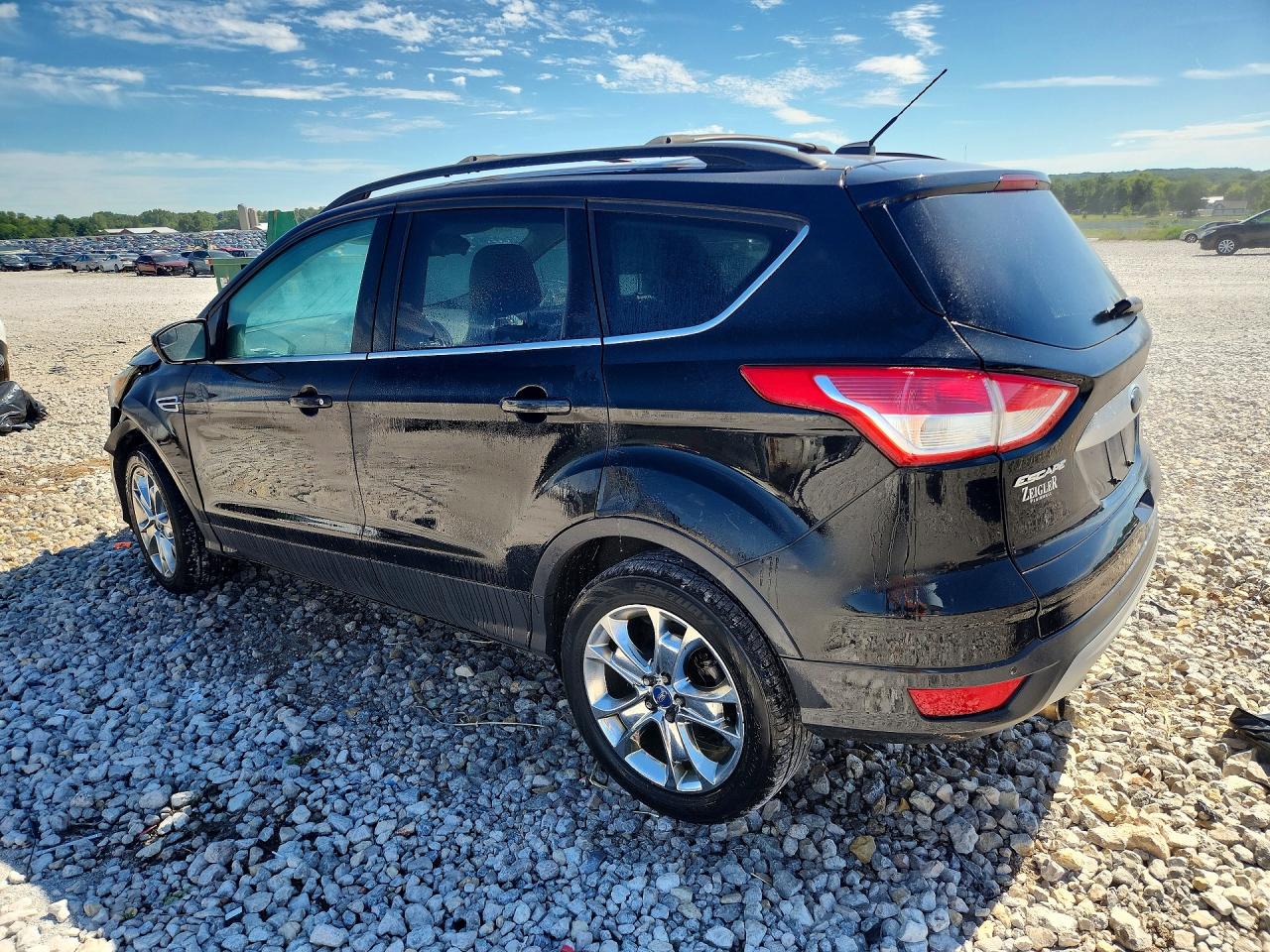 2013 Ford Escape Sel Black vin: 1FMCU9H93DUB62482