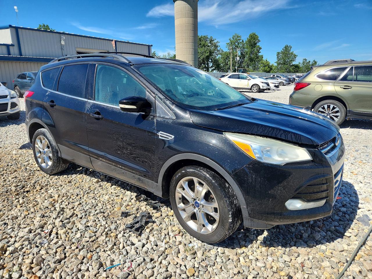 2013 Ford Escape Sel Black vin: 1FMCU9H93DUB62482