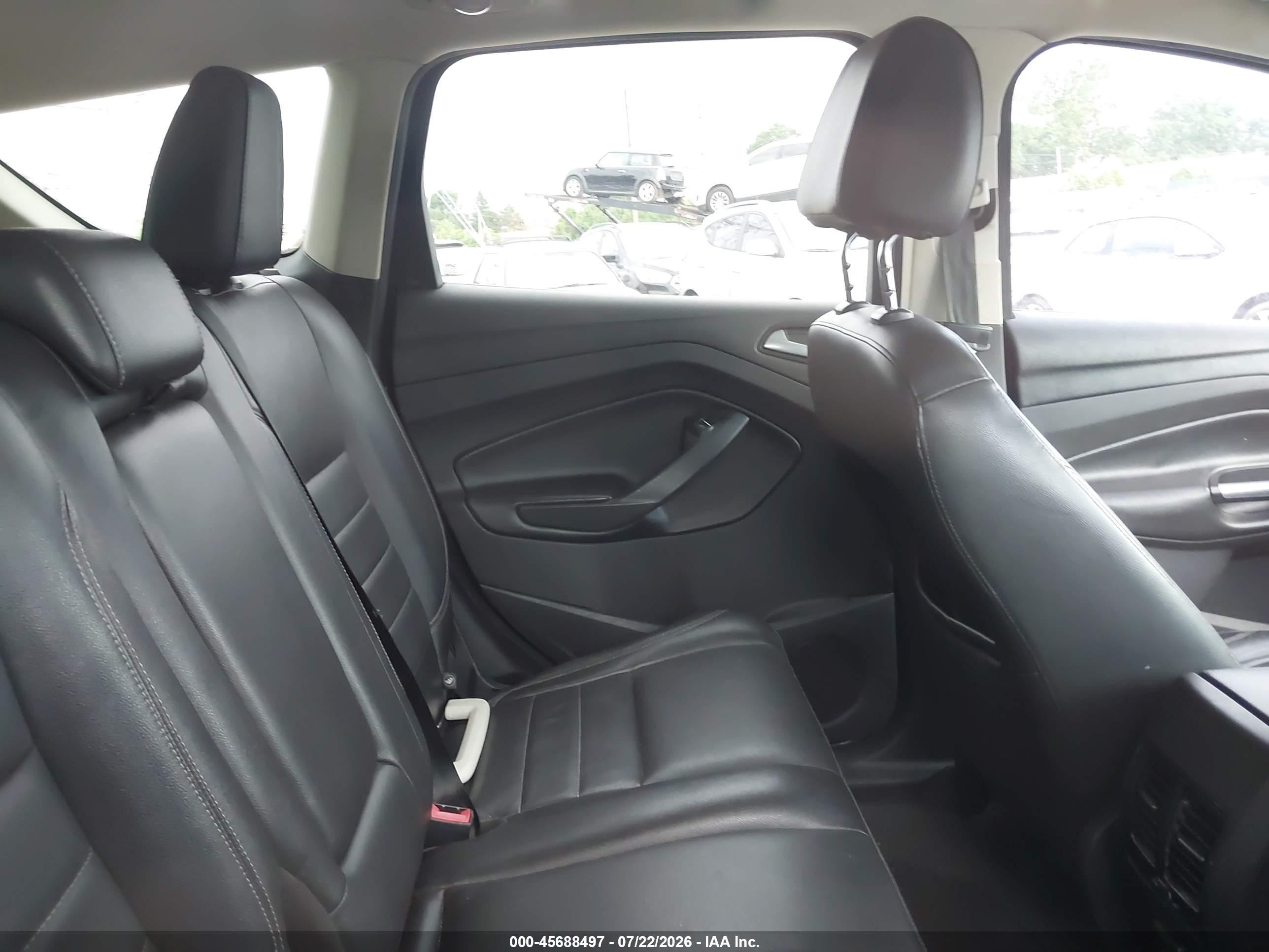 2013 Ford Escape Sel Gray vin: 1FMCU9H93DUC07694