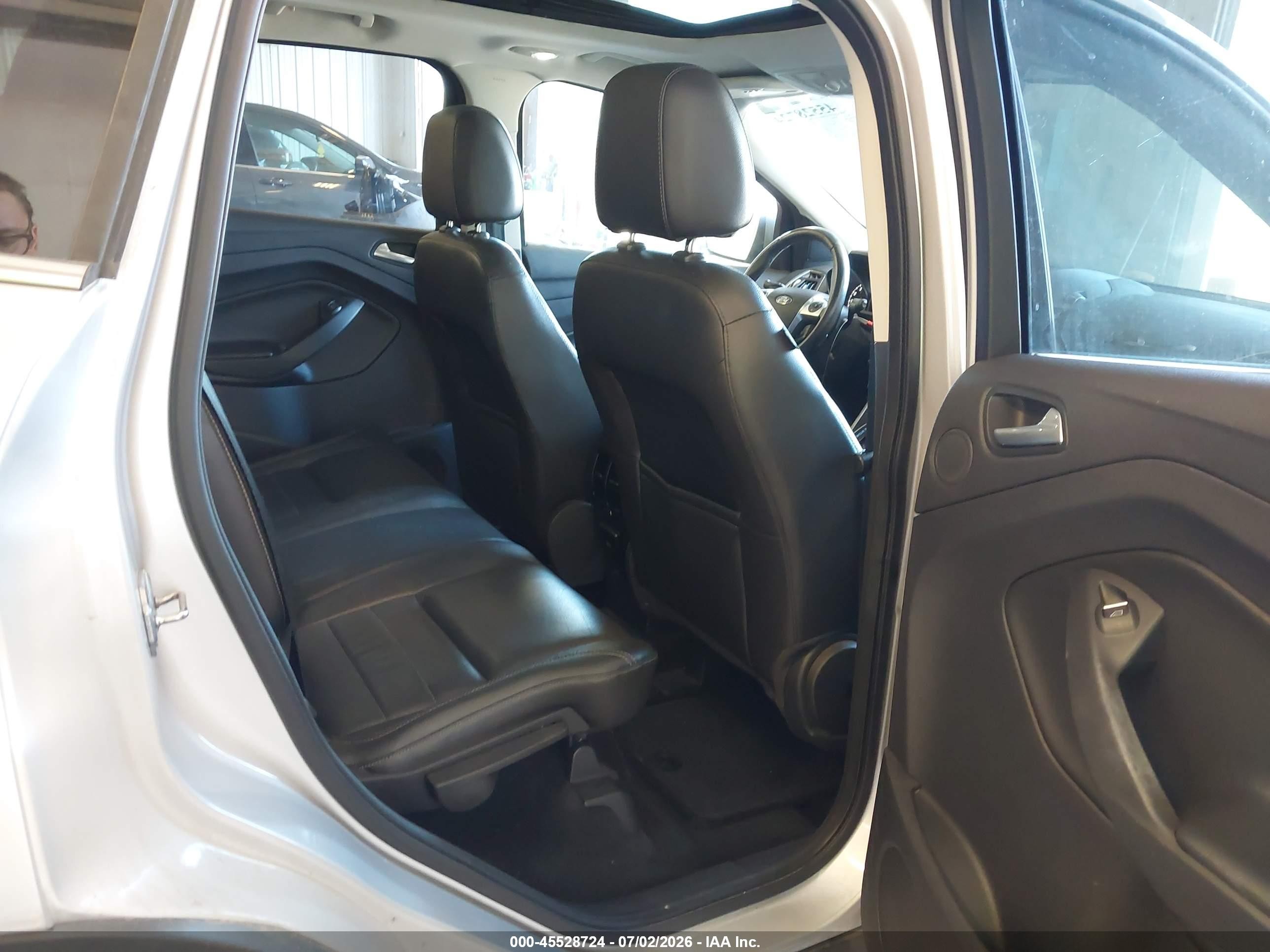 2013 Ford Escape Sel Silver vin: 1FMCU9H93DUC73601