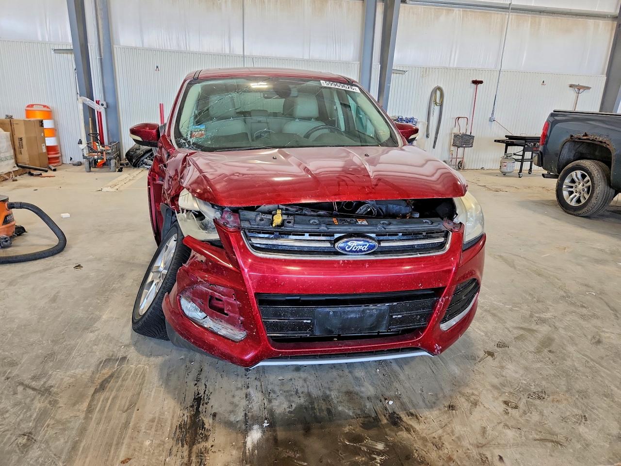 2013 Ford Escape Sel Red vin: 1FMCU9H93DUD57756