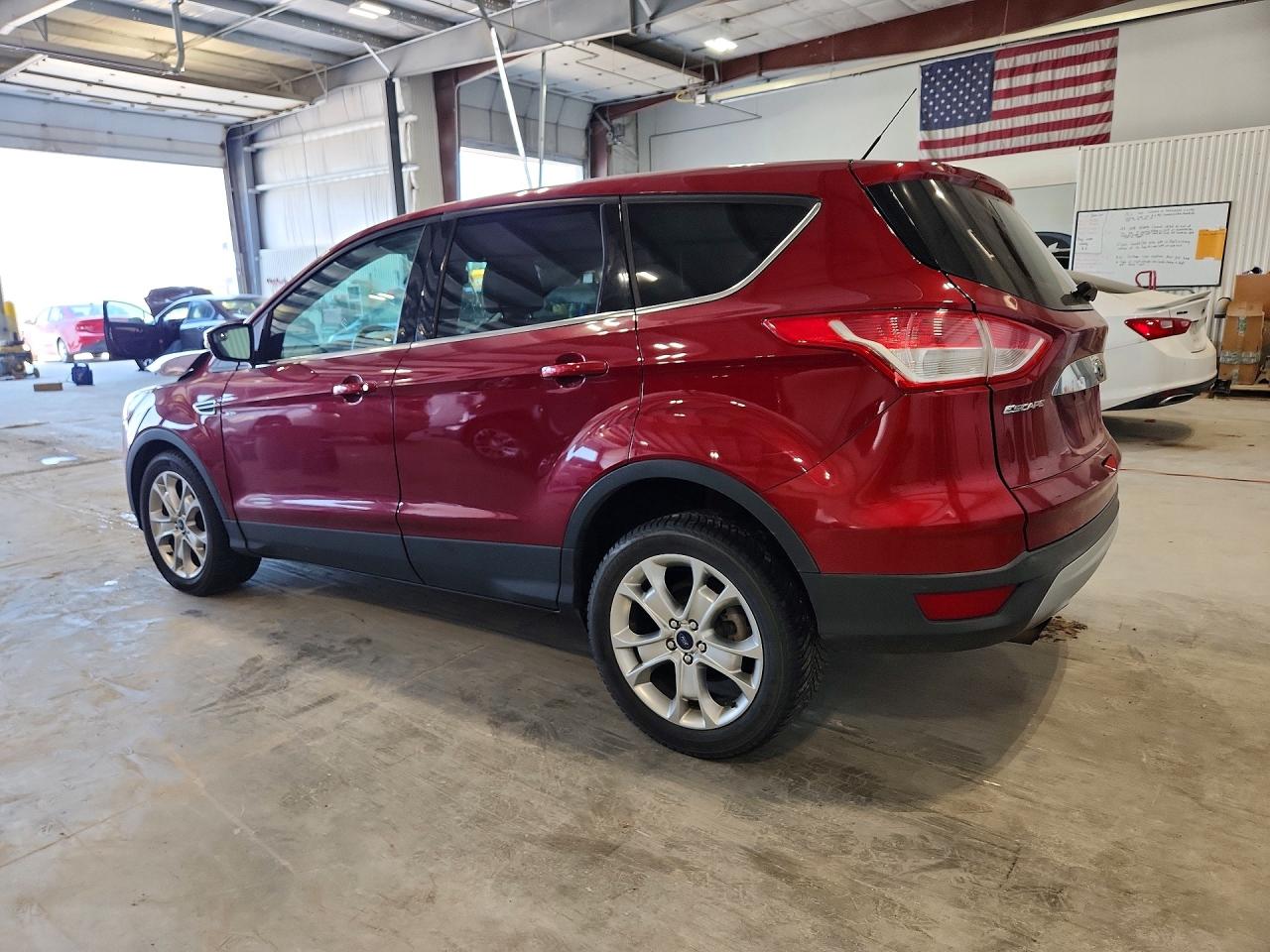 2013 Ford Escape Sel Red vin: 1FMCU9H93DUD57756
