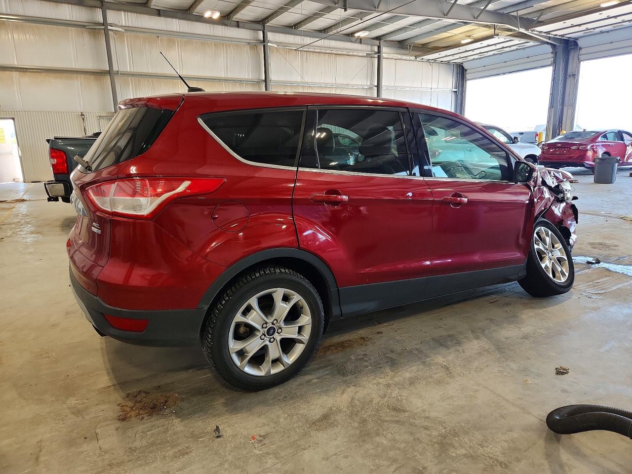 2013 Ford Escape Sel Red vin: 1FMCU9H93DUD57756