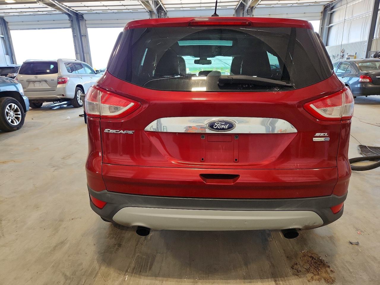 2013 Ford Escape Sel Red vin: 1FMCU9H93DUD57756
