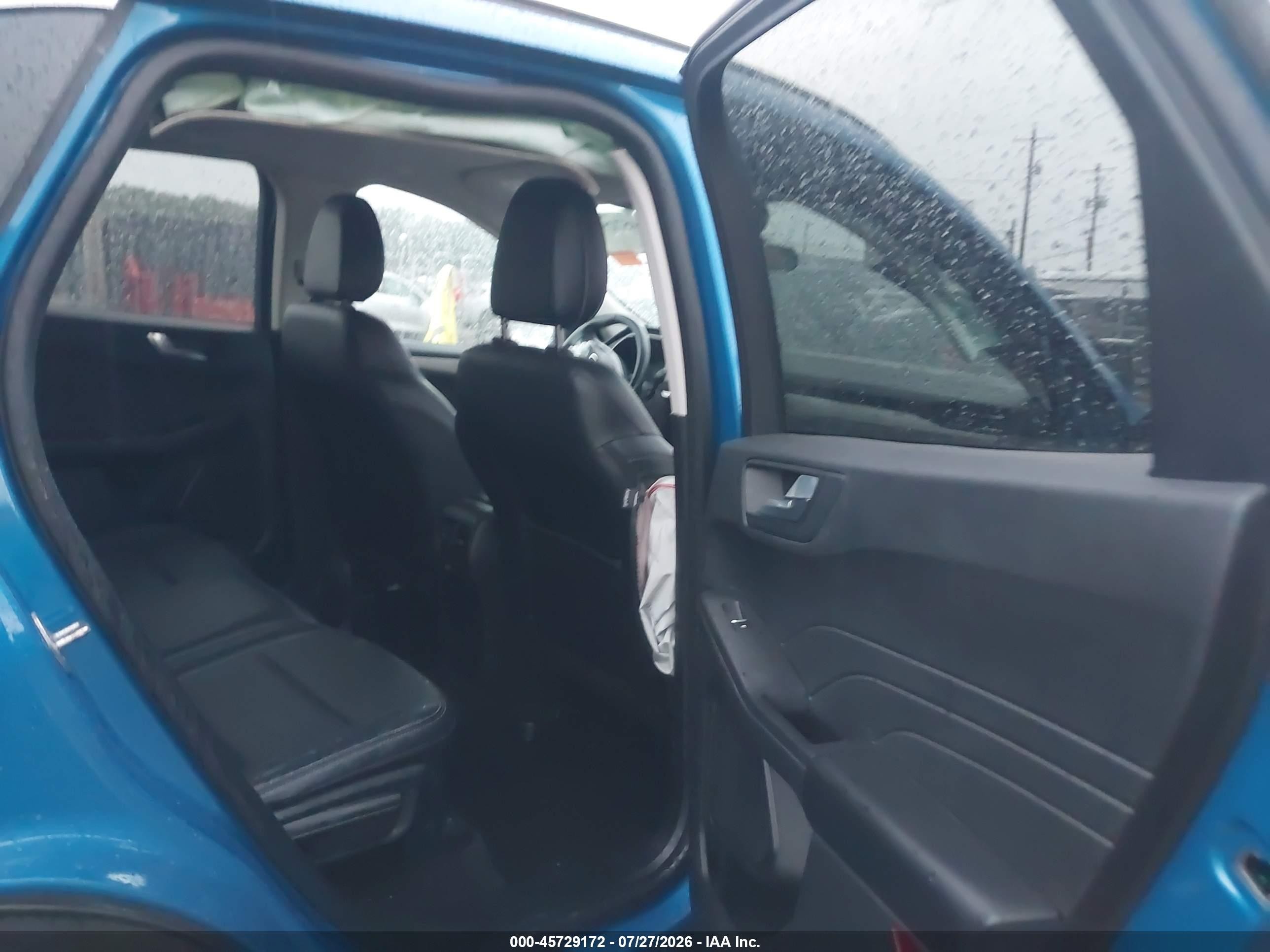 2021 Ford Escape Sel Blue vin: 1FMCU9H93MUB31278