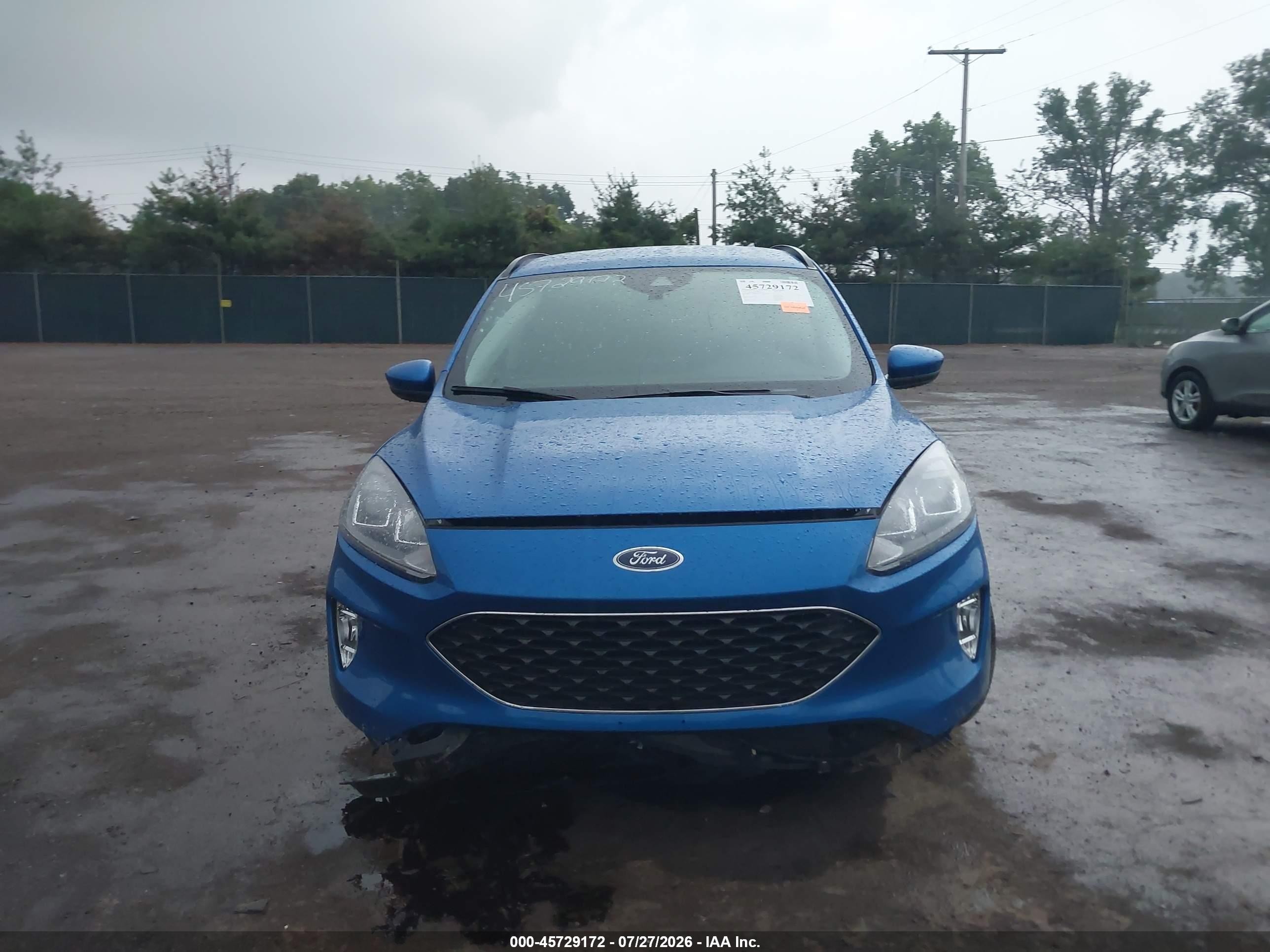 2021 Ford Escape Sel Blue vin: 1FMCU9H93MUB31278