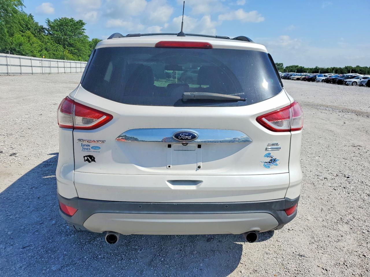 2013 Ford Escape Белый vin: 1FMCU9H94DUA83046