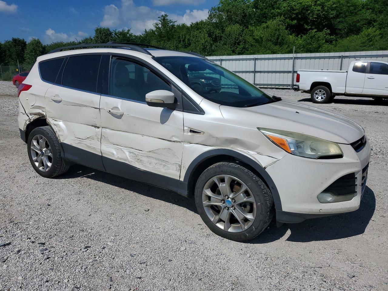 2013 Ford Escape Белый vin: 1FMCU9H94DUA83046