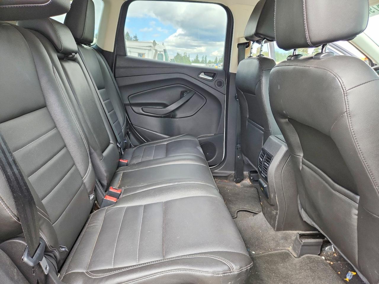 2013 Ford Escape Sel White vin: 1FMCU9H94DUB56206