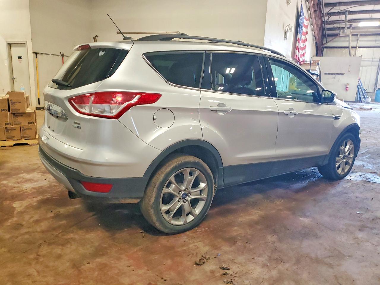 2013 Ford Escape Sel Серебряный vin: 1FMCU9H94DUB62961