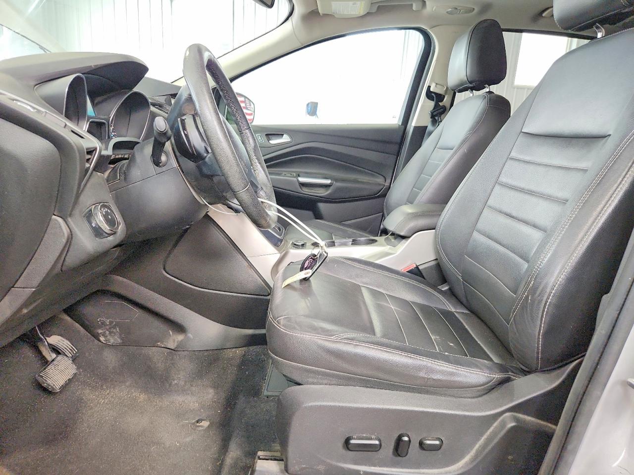 2013 Ford Escape Sel Silver vin: 1FMCU9H94DUC11432