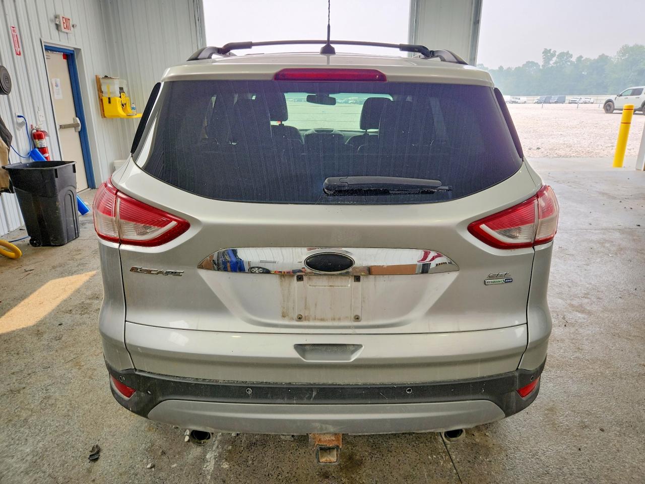 2013 Ford Escape Sel Silver vin: 1FMCU9H94DUC11432