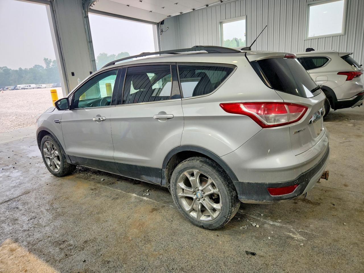 2013 Ford Escape Sel Silver vin: 1FMCU9H94DUC11432