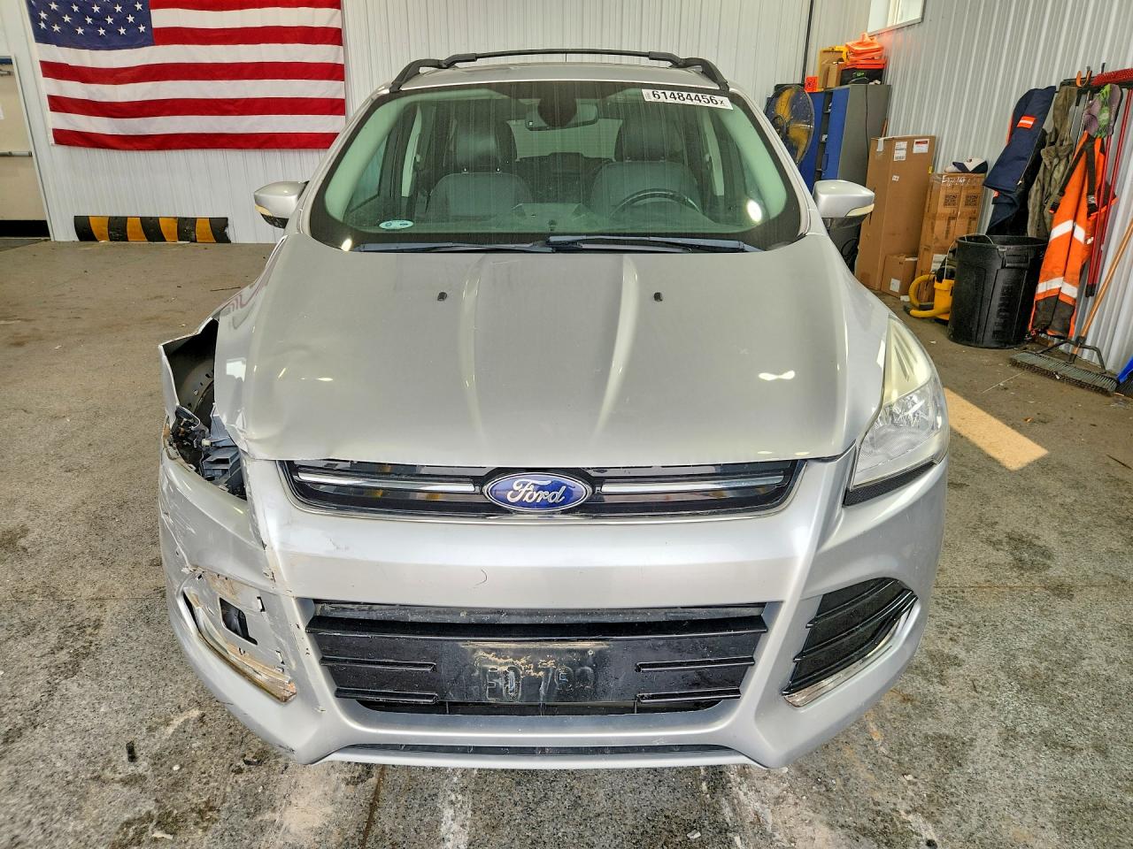 2013 Ford Escape Sel Silver vin: 1FMCU9H94DUC11432