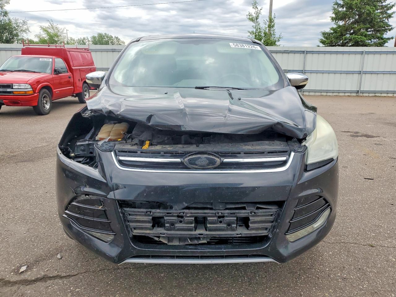 2013 Ford Escape Sel Black vin: 1FMCU9H94DUC36637