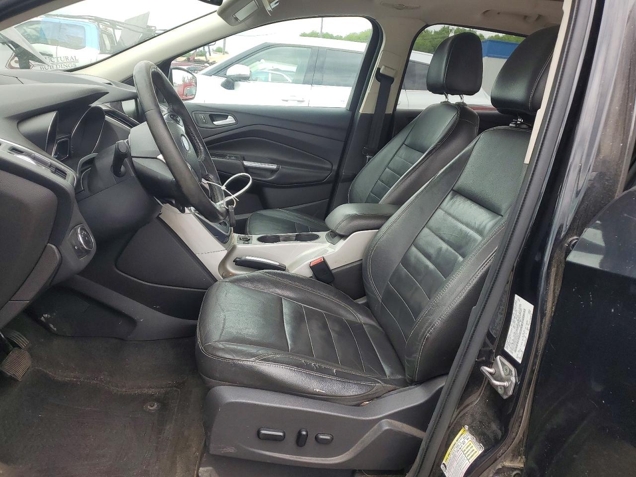 2013 Ford Escape Sel Black vin: 1FMCU9H94DUC36637