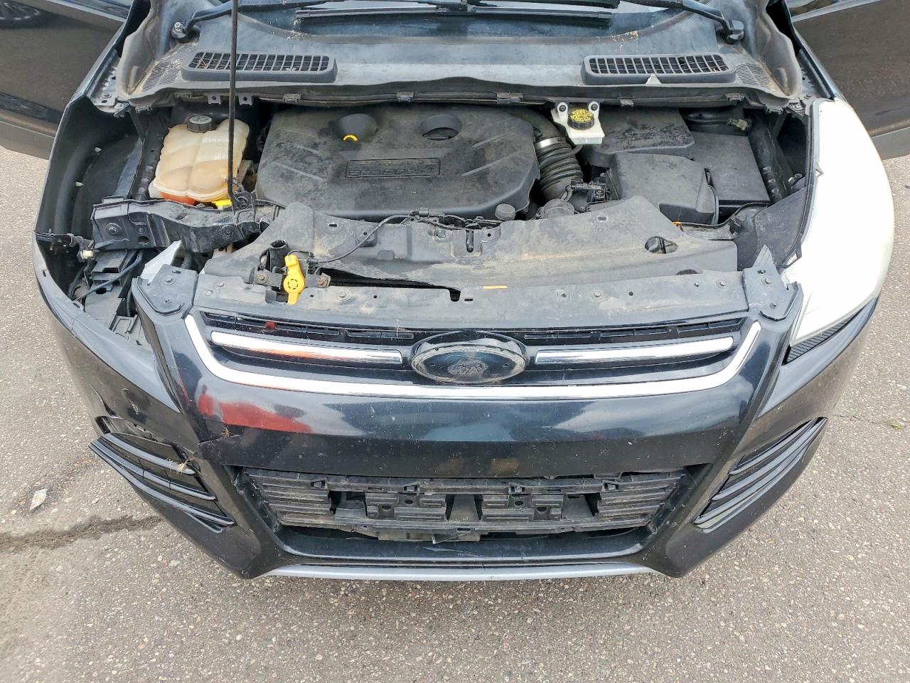 2013 Ford Escape Sel Black vin: 1FMCU9H94DUC36637