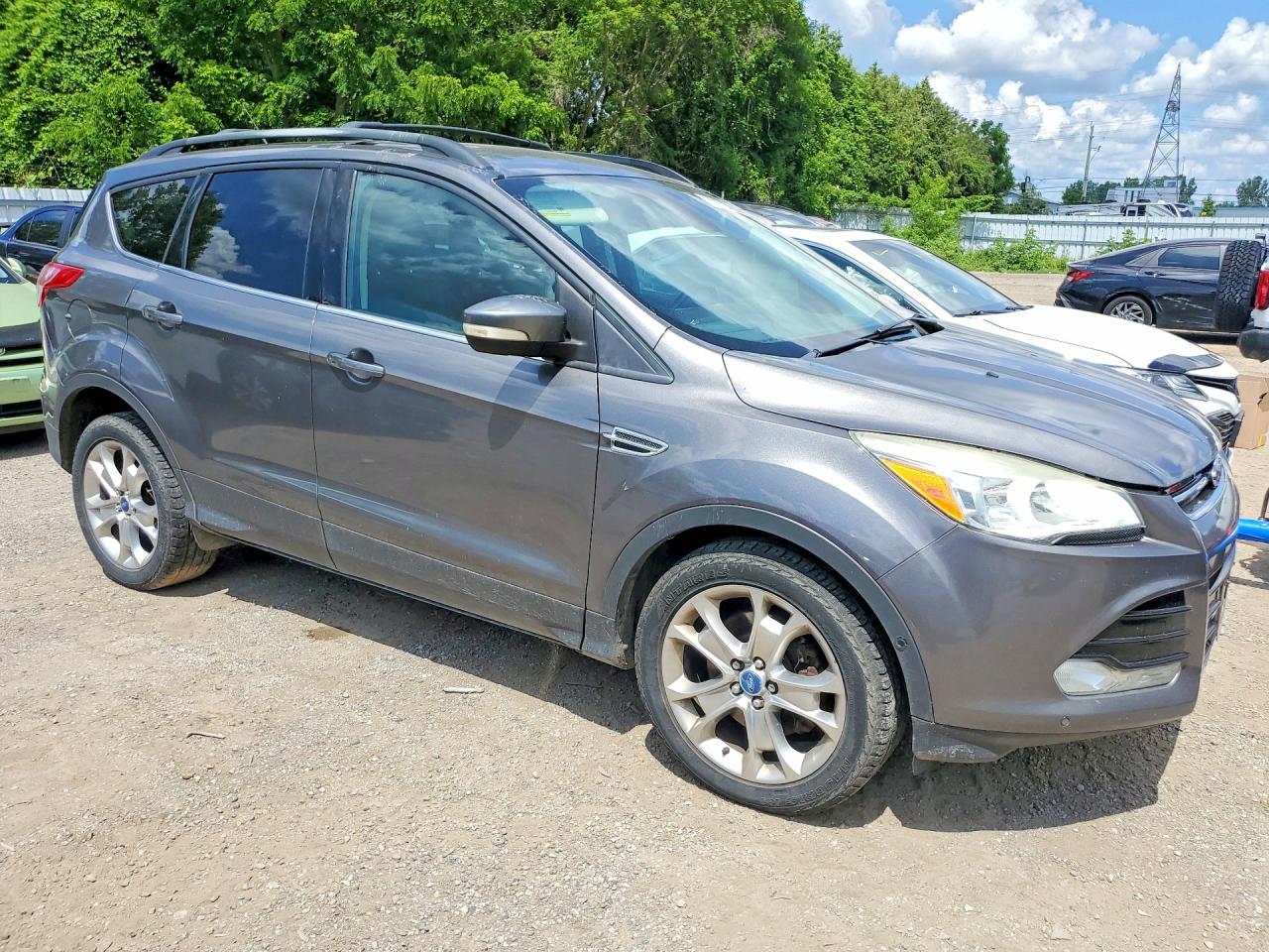 2013 Ford Escape Sel Charcoal vin: 1FMCU9H94DUC73834
