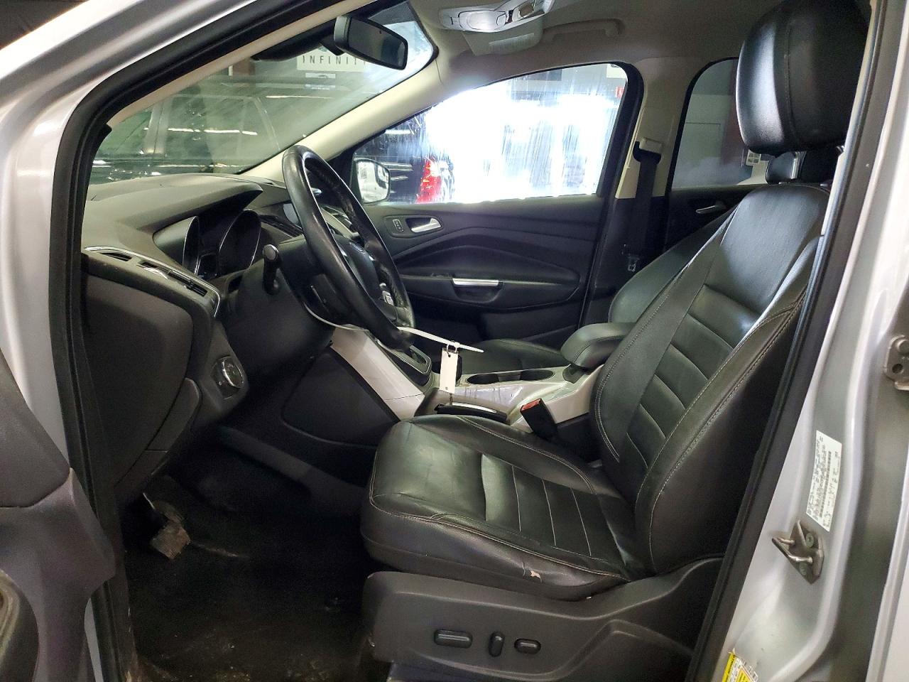 2013 Ford Escape Sel Silver vin: 1FMCU9H94DUC75745