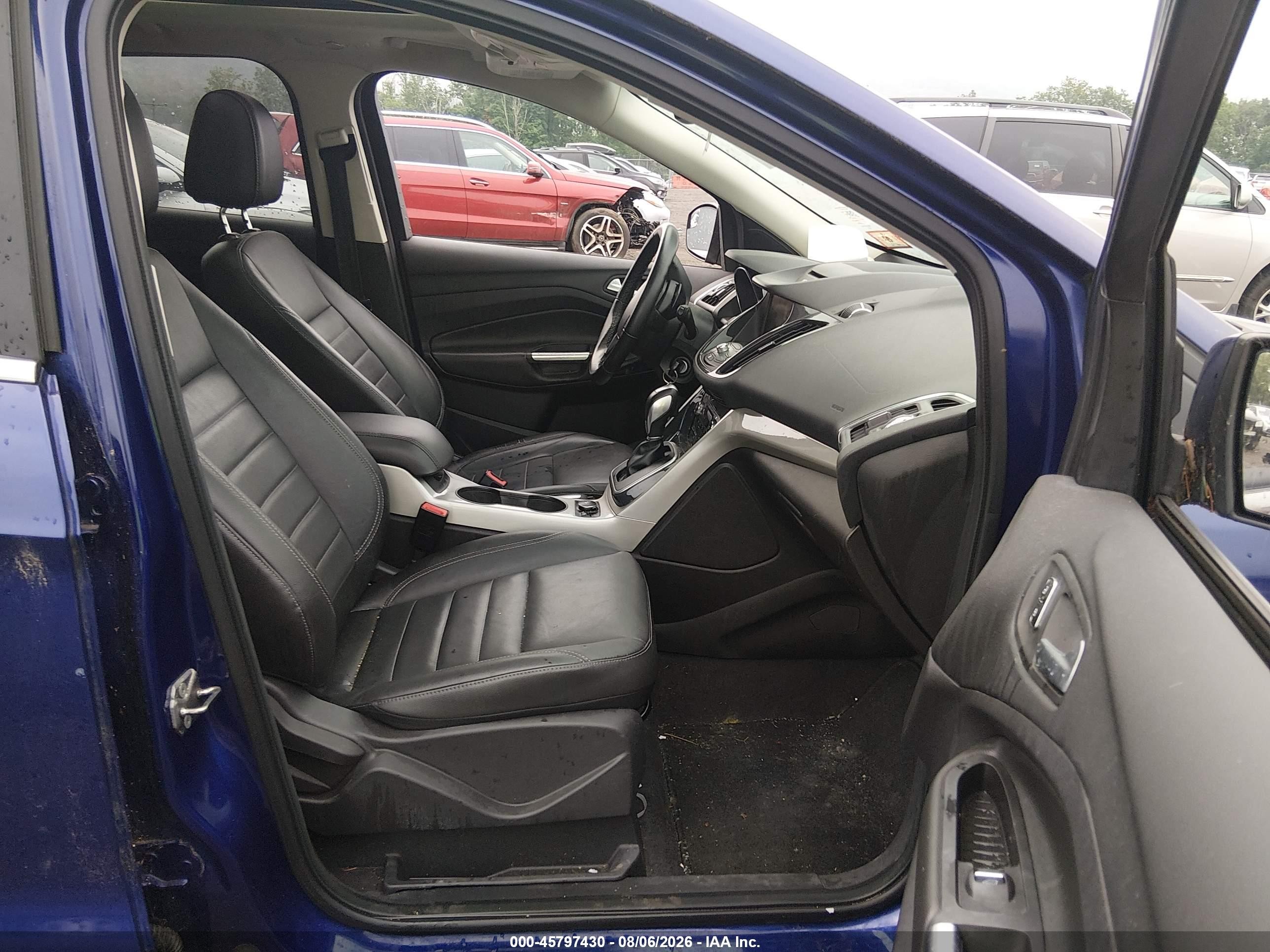 2013 Ford Escape Sel Blue vin: 1FMCU9H94DUC79665
