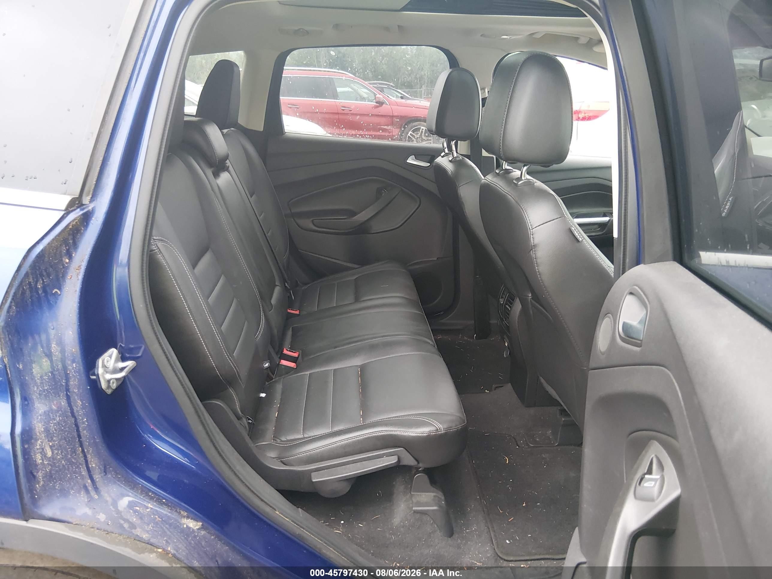 2013 Ford Escape Sel Blue vin: 1FMCU9H94DUC79665