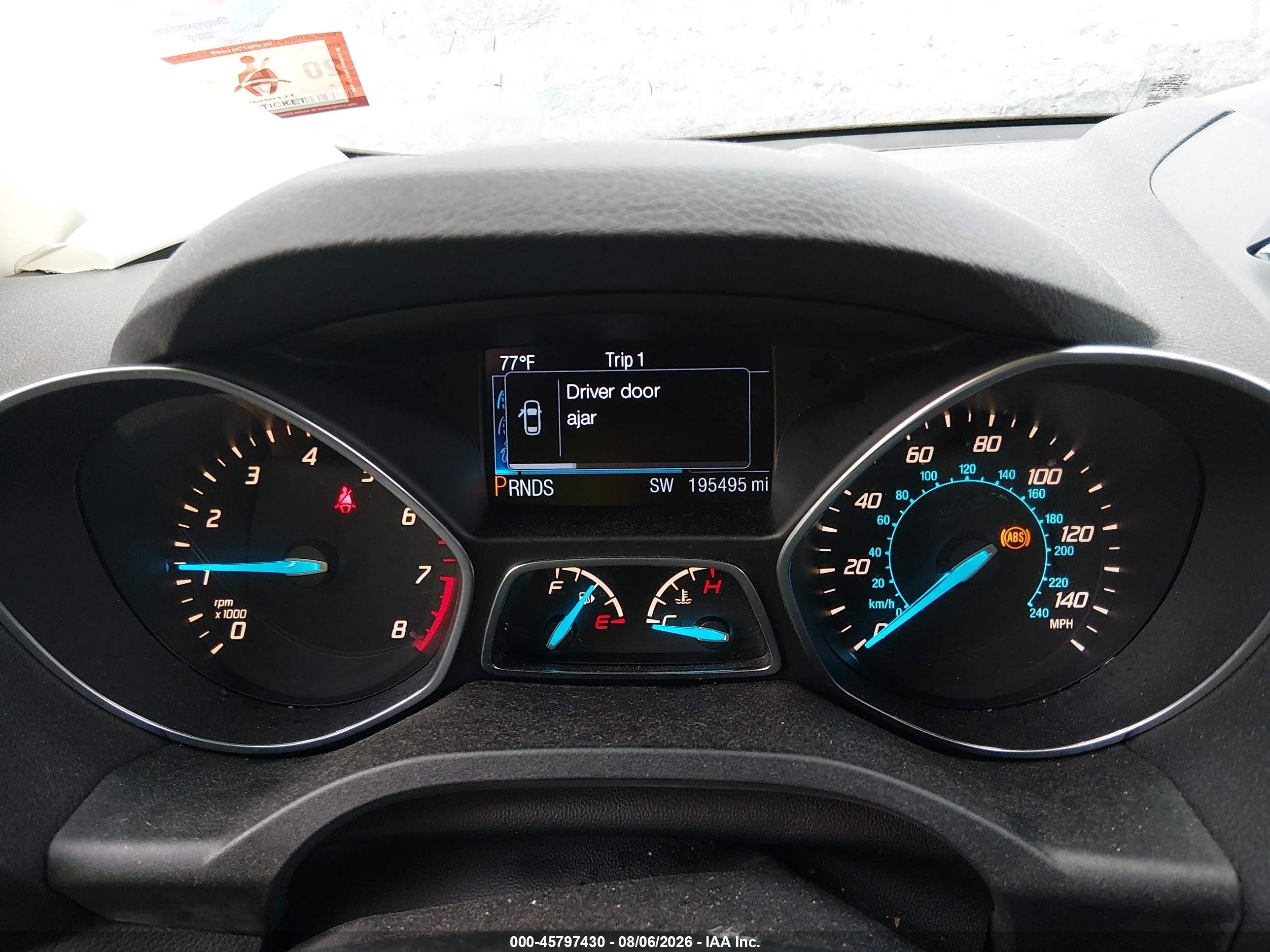 2013 Ford Escape Sel Blue vin: 1FMCU9H94DUC79665