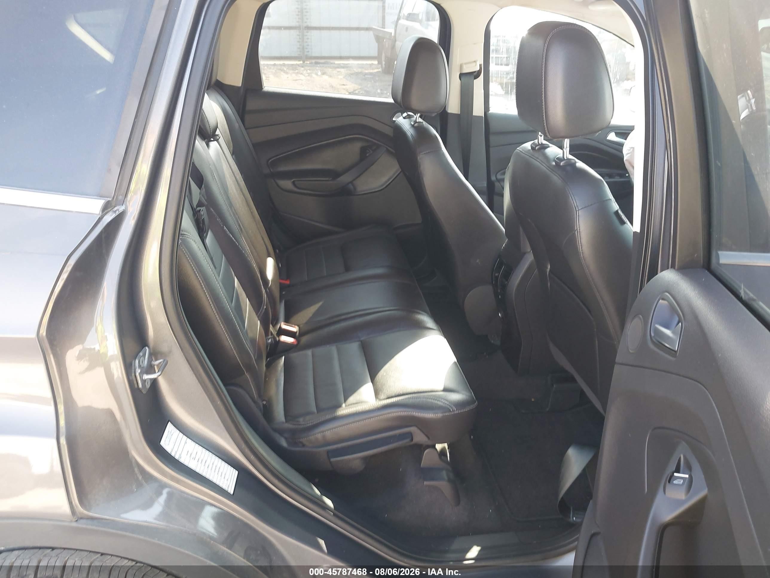 2013 Ford Escape Sel Gray vin: 1FMCU9H94DUD58057