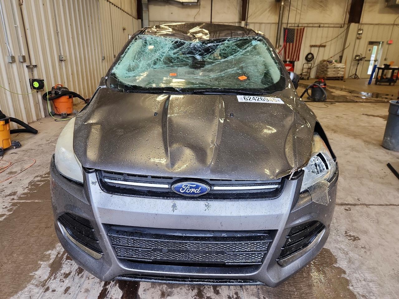 2013 Ford Escape Sel Серый vin: 1FMCU9H94DUD72945