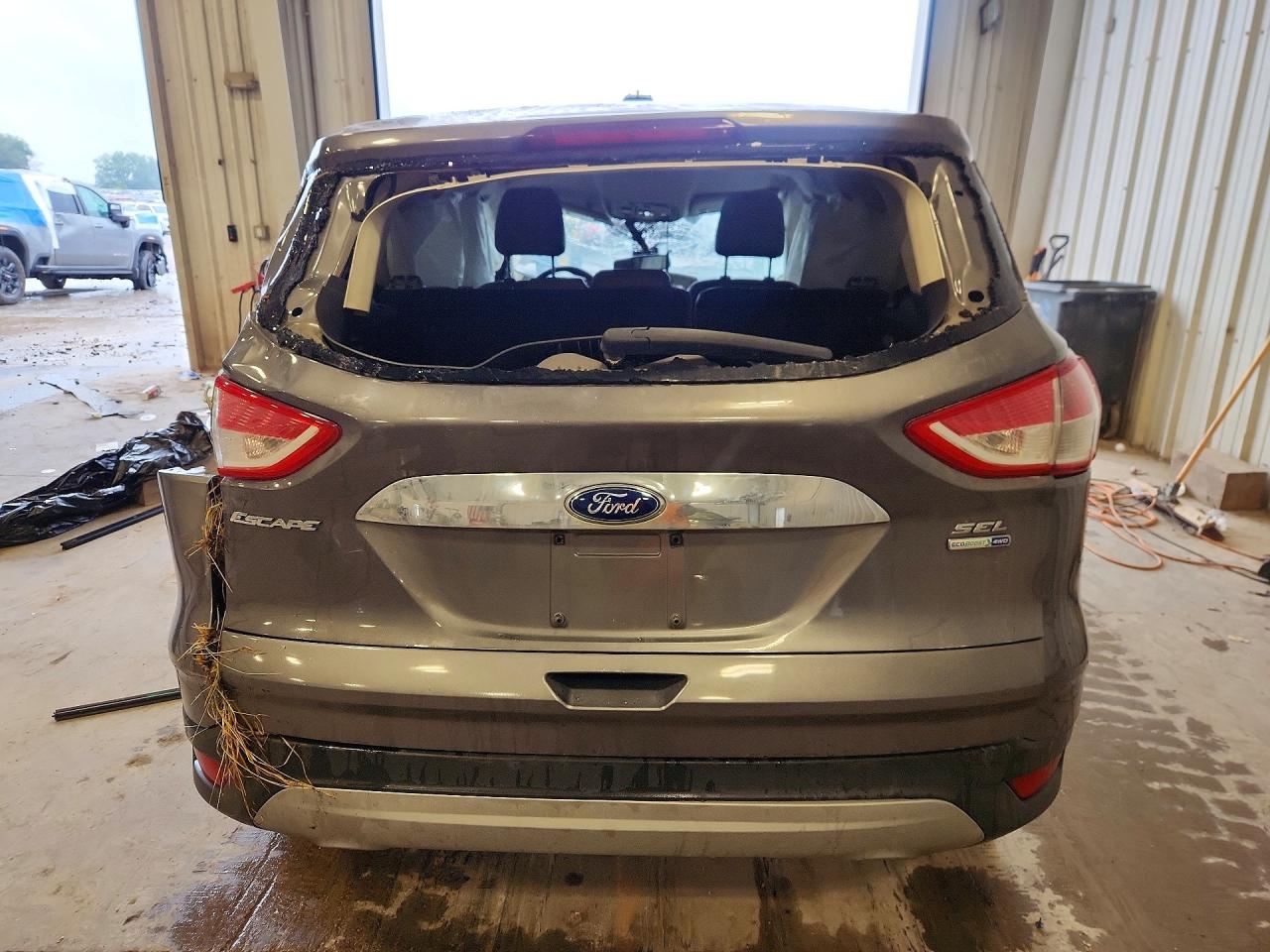 2013 Ford Escape Sel Серый vin: 1FMCU9H94DUD72945