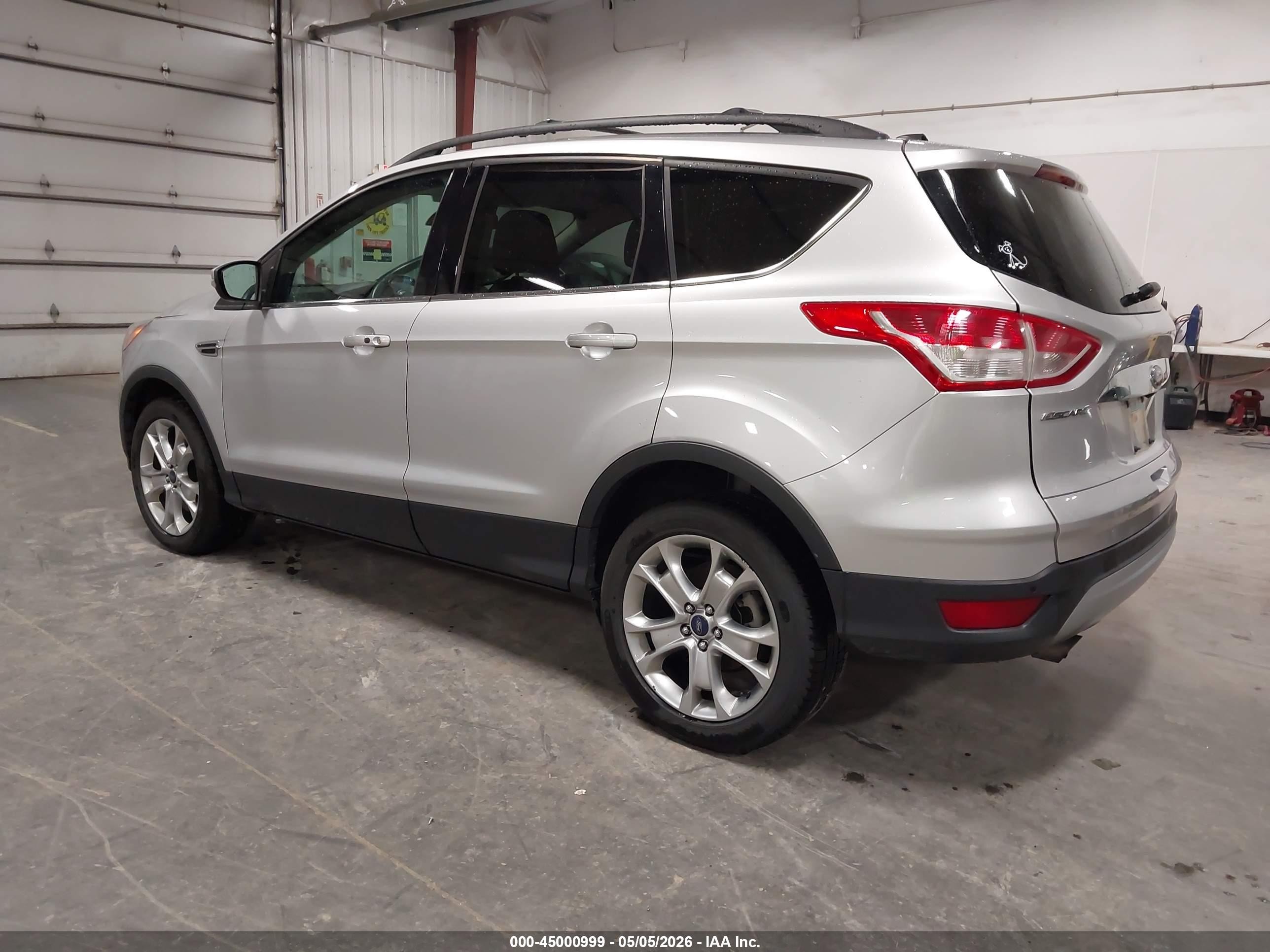 2013 Ford Escape Sel Silver vin: 1FMCU9H94DUD91334