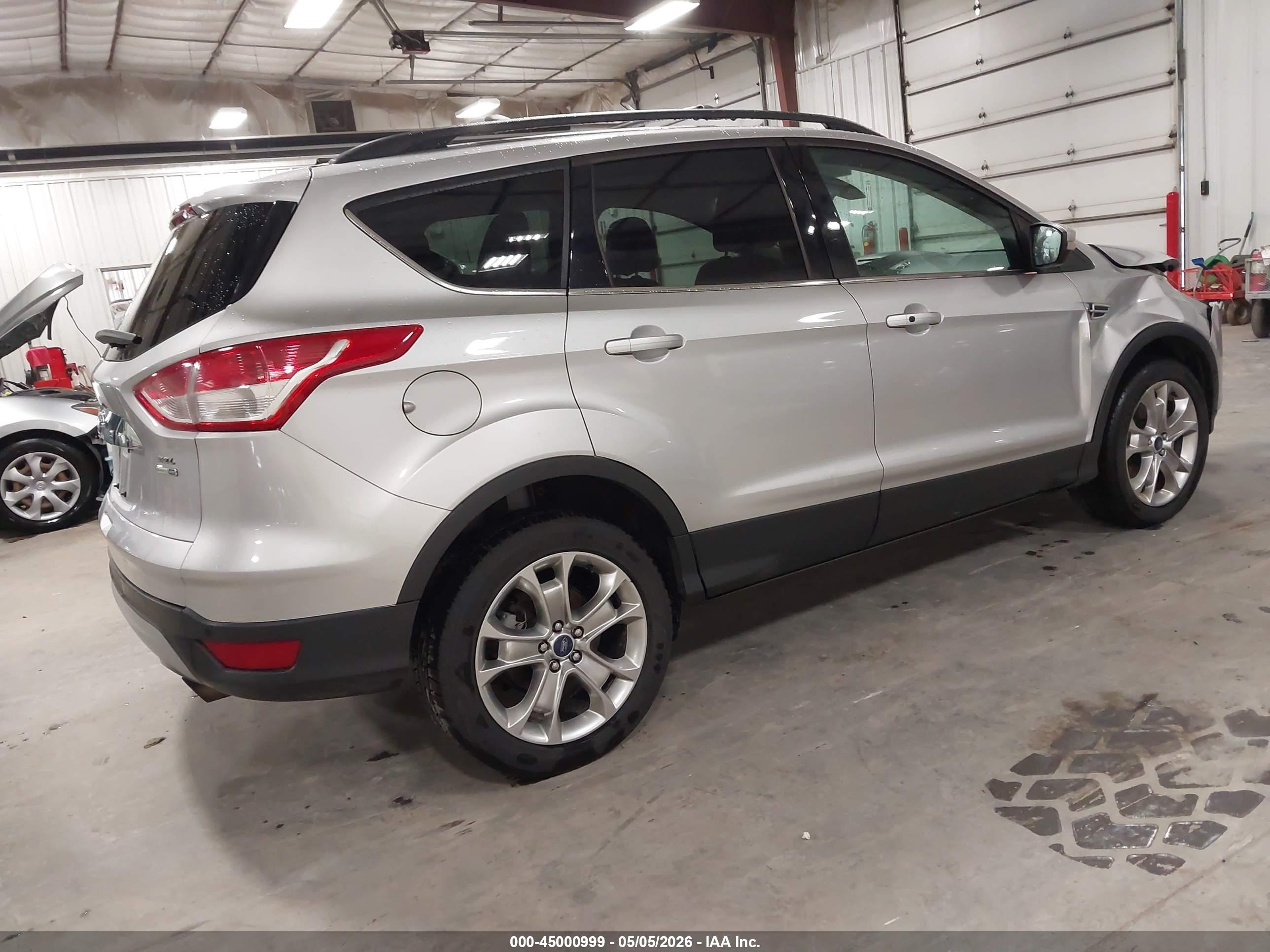 2013 Ford Escape Sel Silver vin: 1FMCU9H94DUD91334