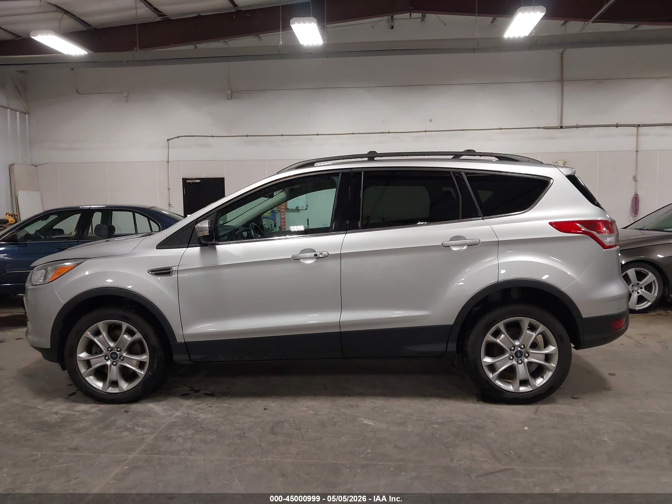 2013 Ford Escape Sel Silver vin: 1FMCU9H94DUD91334