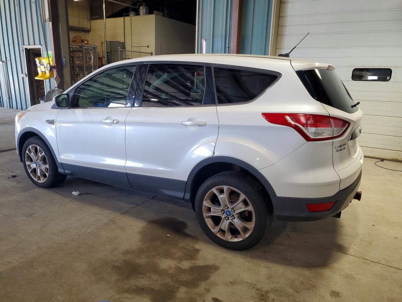 2013 Ford Escape Sel White vin: 1FMCU9H95DUA61332