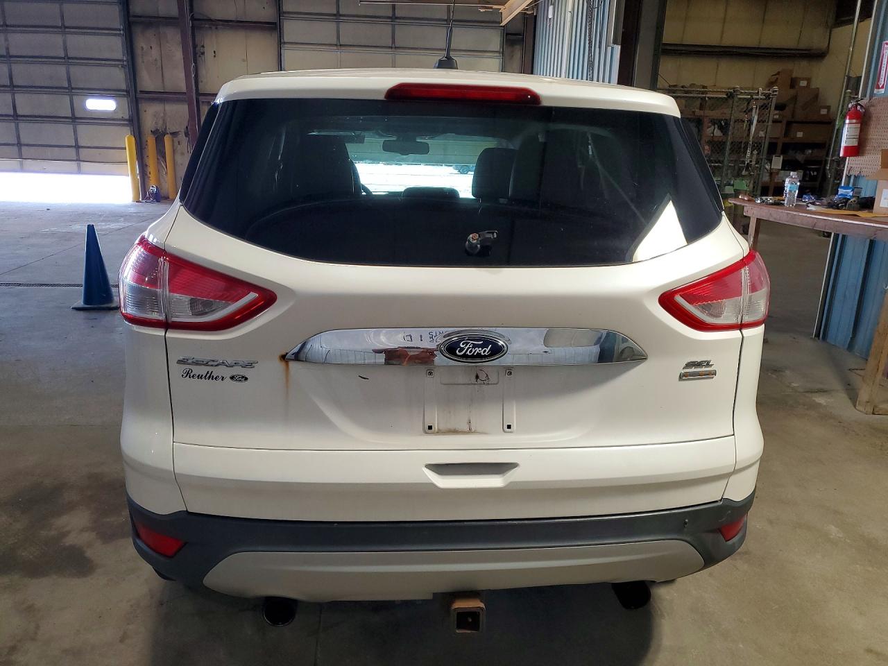2013 Ford Escape Sel White vin: 1FMCU9H95DUA61332