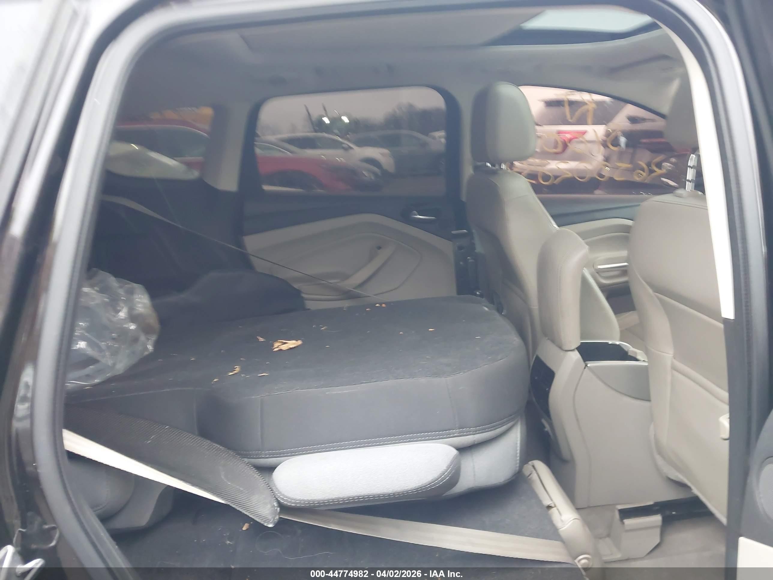2013 Ford Escape Sel Черный vin: 1FMCU9H95DUC66522