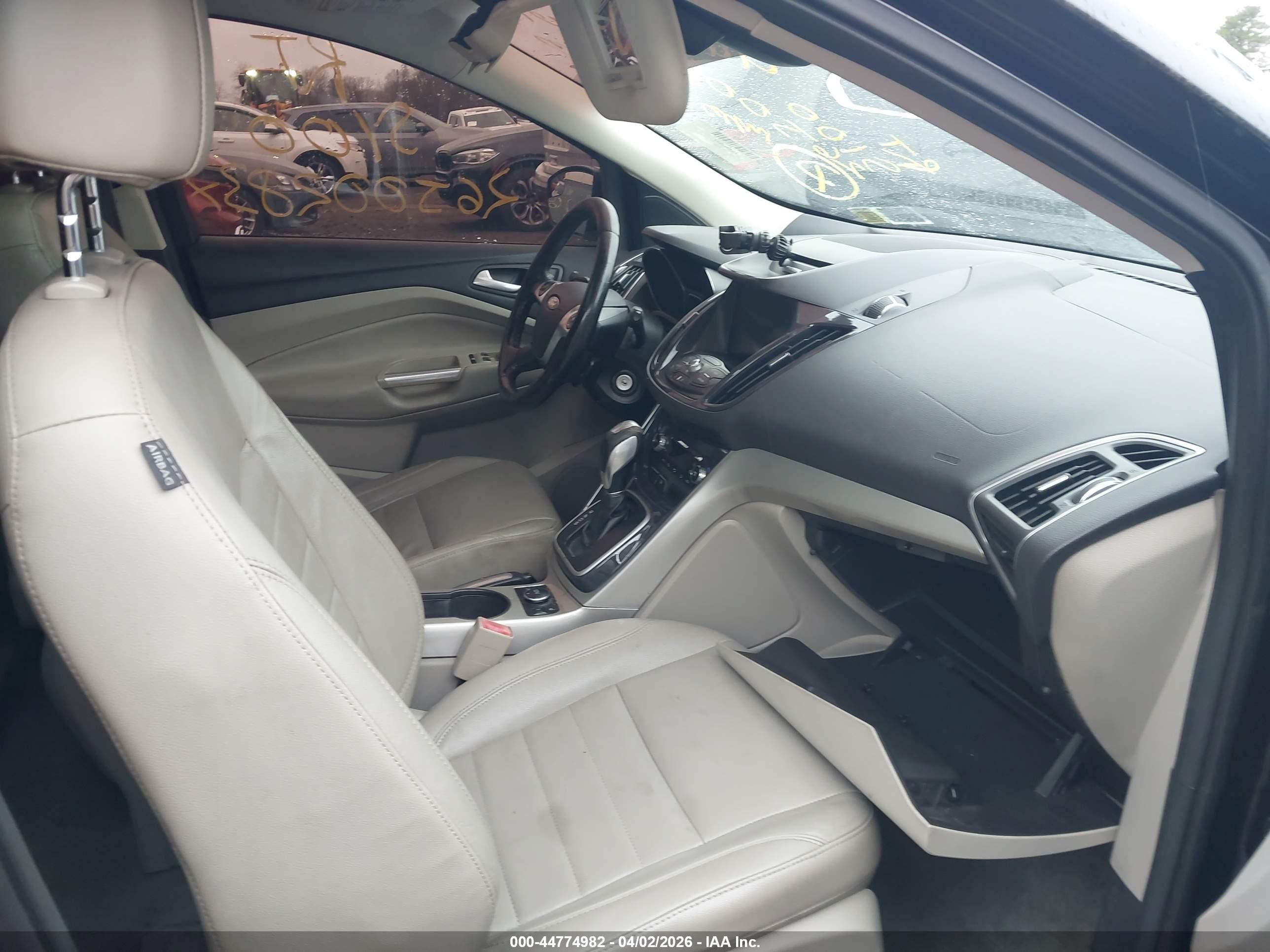 2013 Ford Escape Sel Черный vin: 1FMCU9H95DUC66522