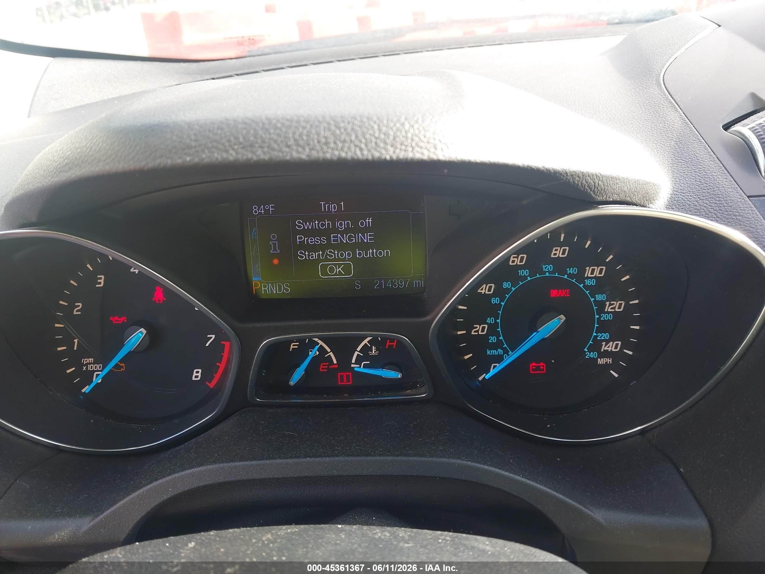 2013 Ford Escape Sel White vin: 1FMCU9H95DUC70537