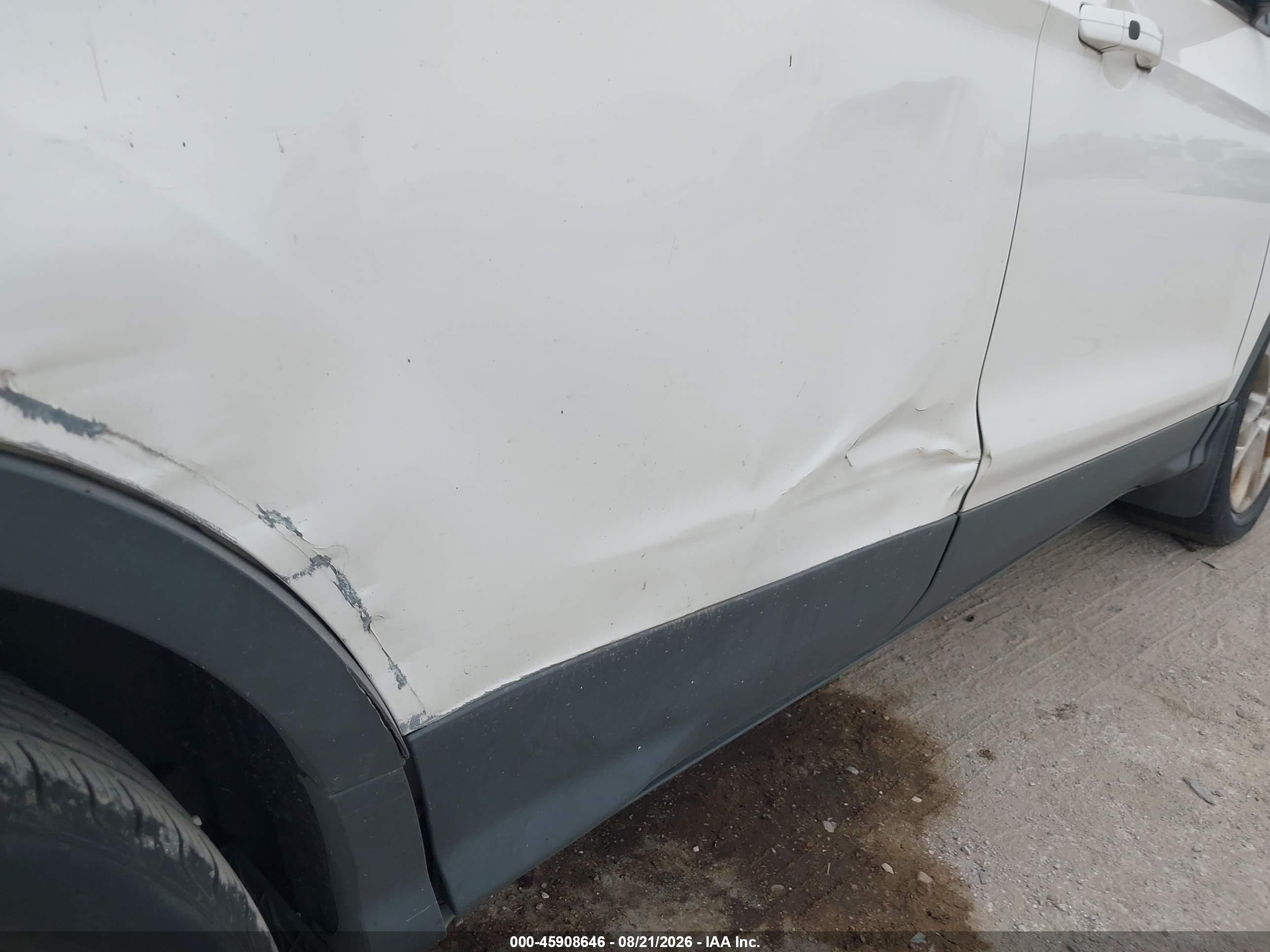2013 Ford Escape Sel Белый vin: 1FMCU9H95DUD14276
